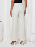 High Waist Wide Leg Pants - Trendsi - Flyclothing LLC