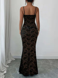 Lace Square Neck Maxi Cami Dress - Trendsi - Flyclothing LLC