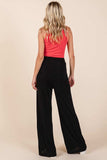 Mittoshop Elastic Waist Pants with Side Pockets - Trendsi - Flyclothing LLC
