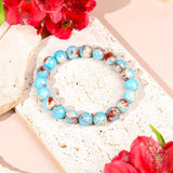 Empath’s Shield - Aqua Terra Jasper Bracelet - Conscious Items - Flyclothing LLC