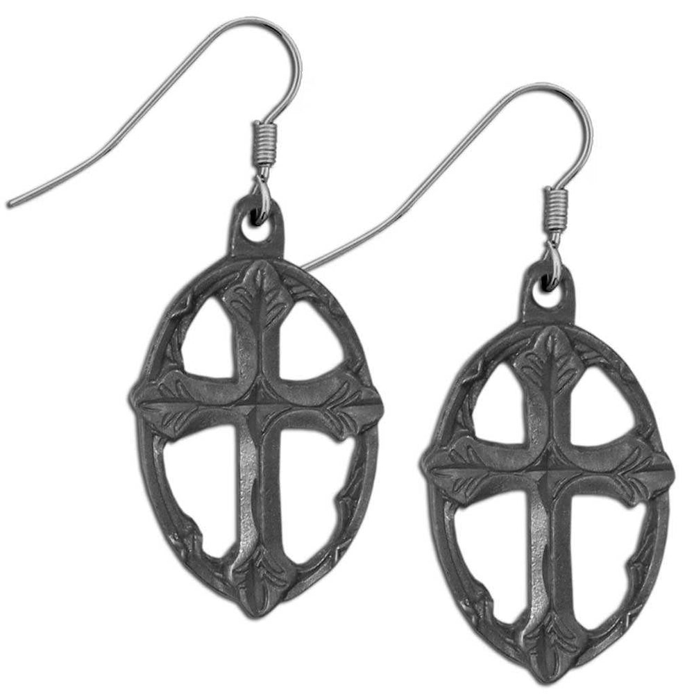 Cross Dangle Earrings - Siskiyou Originals - Flyclothing LLC