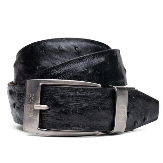 Domenico Belt Black - Marco Di Milano - Flyclothing LLC