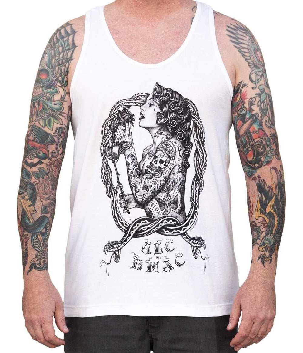 Black Market Art Company Eve Men's Tank Top - Black Market Art Company - Flyclothing LLC