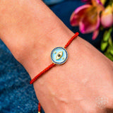 Evil Eye Guardian - Four-Strand Red String Bracelet - Conscious Items - Flyclothing LLC
