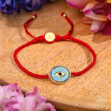 Evil Eye Guardian - Four-Strand Red String Bracelet - Conscious Items - Flyclothing LLC