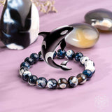 Exotic Orca Agate Bracelet of Deep Healing - Conscious Items - Flyclothing LLC