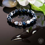 Exotic Orca Agate Bracelet of Deep Healing - Conscious Items - Flyclothing LLC