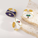 18K Gold-Plated Open Ring - Trendsi - Flyclothing LLC