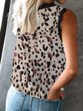 Lace Detail V-Neck Tank - Trendsi - Flyclothing LLC