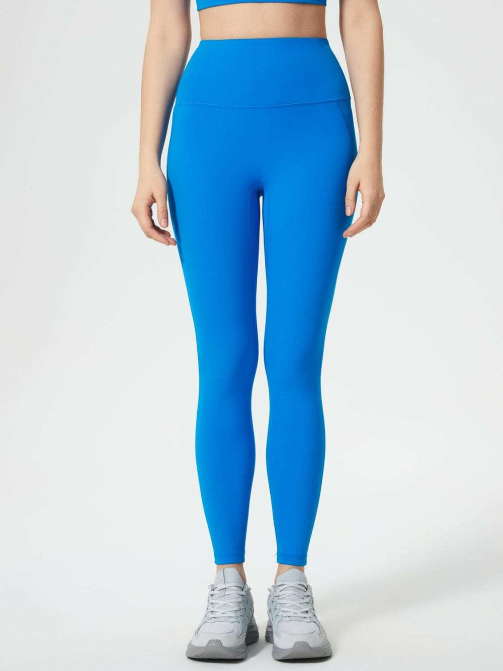 Millennia Wide Waistband Active Leggings - Trendsi - Flyclothing LLC