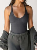 Devine Scoop Neck Tank - Trendsi - Flyclothing LLC