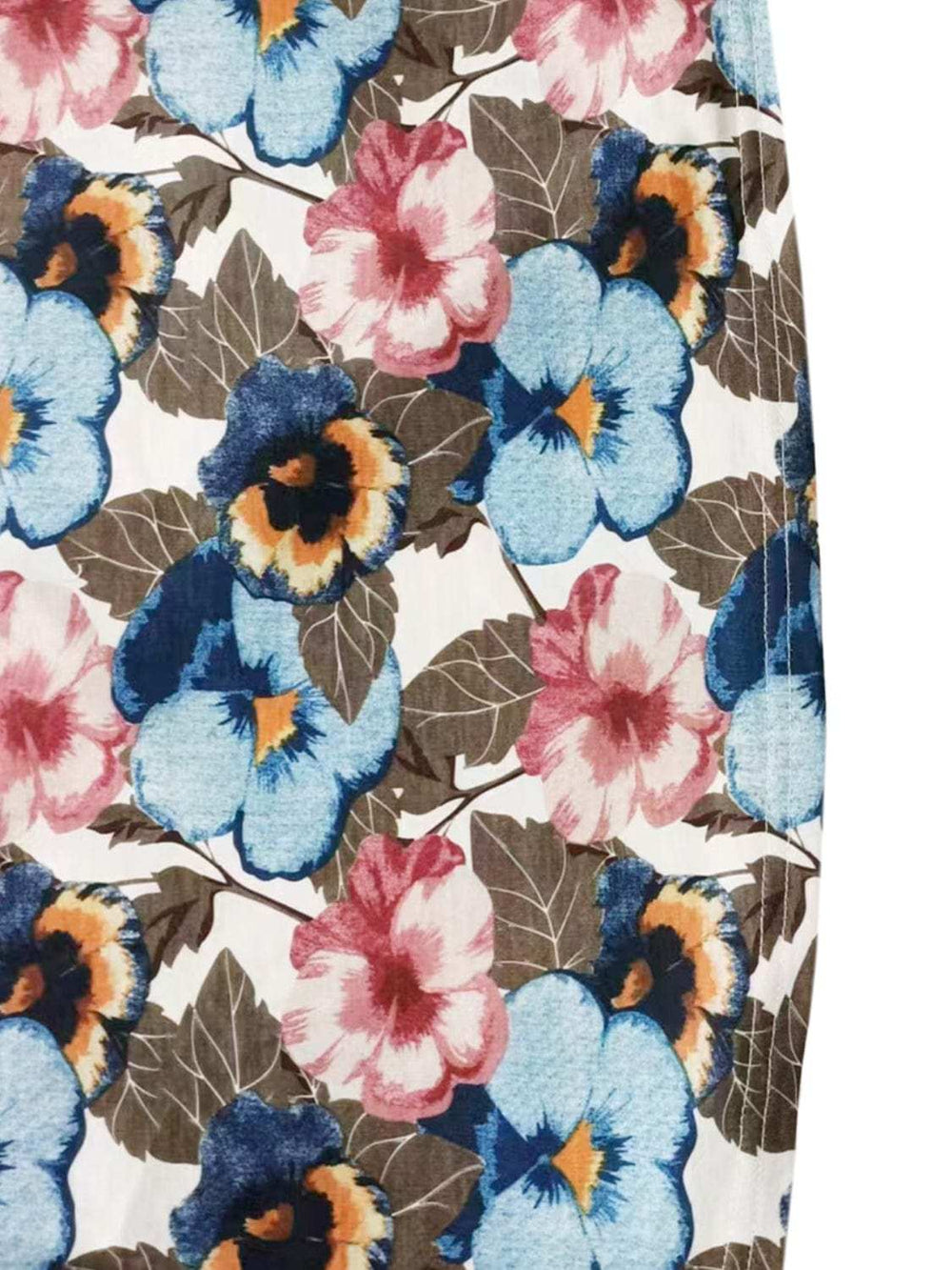 Printed Scoop Neck Wide Strap Tank - Trendsi - Flyclothing LLC