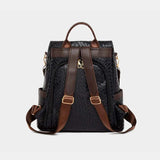 PU Leather Backpack Bag - Trendsi - Flyclothing LLC