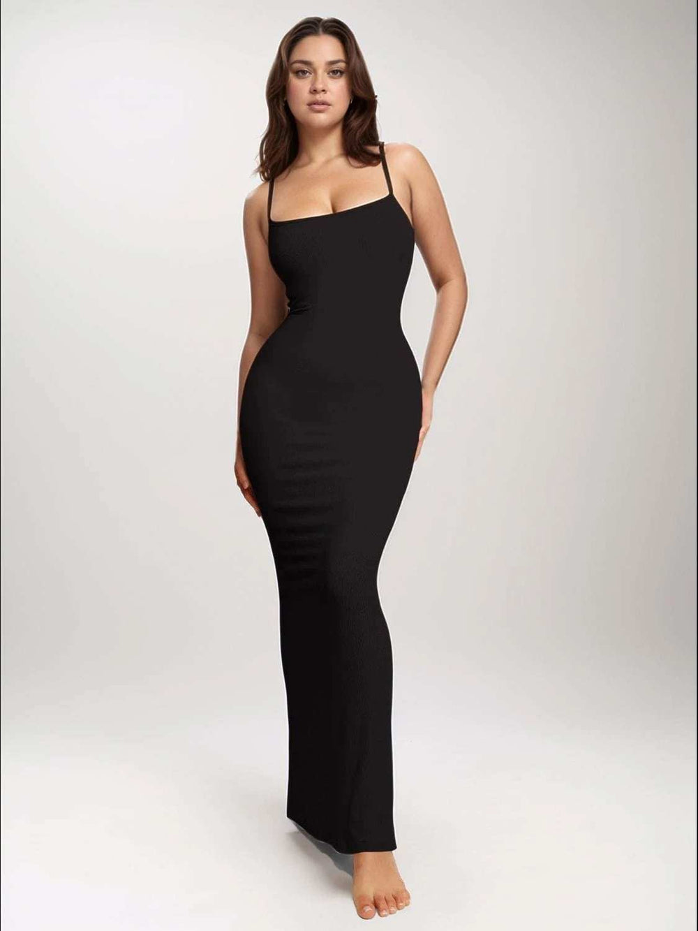 Basic Bae Built-In Shapewear Sleeveless Maxi Dress - Trendsi - Flyclothing LLC