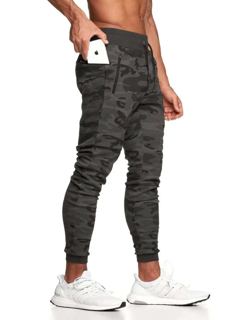 Men's Drawstring Camouflage Active Pants - Trendsi - Flyclothing LLC