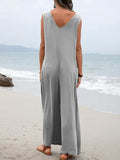 Full Size Wide Strap Jumpsuit with Pockets - Trendsi - Flyclothing LLC
