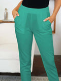 FAM-FAM Pocketed High Waist Skinny Pants - Trendsi - Flyclothing LLC