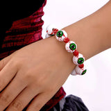 Halloween Beaded Necklace and Bracelet Jewelry Set - Trendsi - Flyclothing LLC