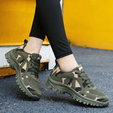 Camouflage Lace Up Mesh Breathable Athletic - Trendsi - Flyclothing LLC