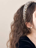Leopard Polyester Wide Headband - Trendsi - Flyclothing LLC