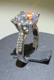 5 Carat Moissanite 925 Sterling Silver Ring - Trendsi - Flyclothing LLC