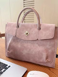 Top Handle Laptop Handbag - Trendsi - Flyclothing LLC