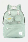 Himawari Waterproof Canvas Backpack Bag with Removable Coin Purse - Trendsi - Flyclothing LLC