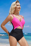 Cutout Spaghetti Strap One-Piece Swimwear - Trendsi - Flyclothing LLC