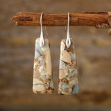 Copper Natural Stone Earrings - Trendsi - Flyclothing LLC