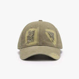 Distressed Cotton Baseball Cap - Trendsi - Flyclothing LLC