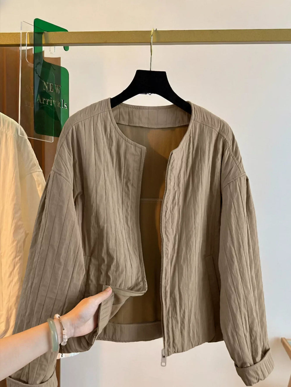 Zip Up Lightweight Jacket - Trendsi - Flyclothing LLC