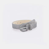 Sequin PU Leather Belt - Trendsi - Flyclothing LLC