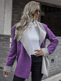 Open Front Long Sleeve Jacket - Trendsi - Flyclothing LLC