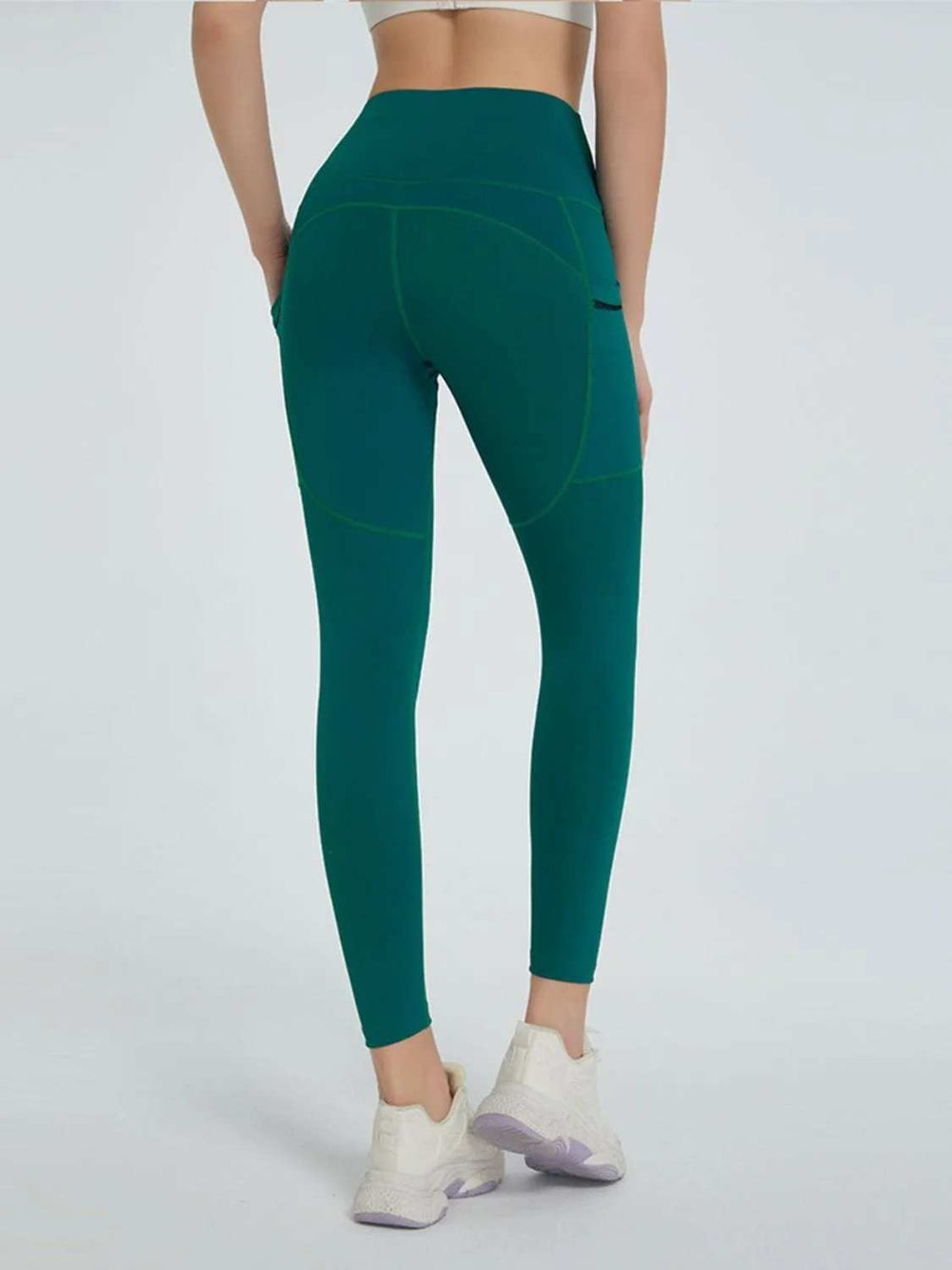 High Waist Active Leggings - Trendsi - Flyclothing LLC