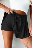 Drawstring Active Skorts - Trendsi - Flyclothing LLC