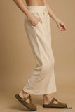 Umgee Drawstring Wide Leg Pants - Trendsi - Flyclothing LLC