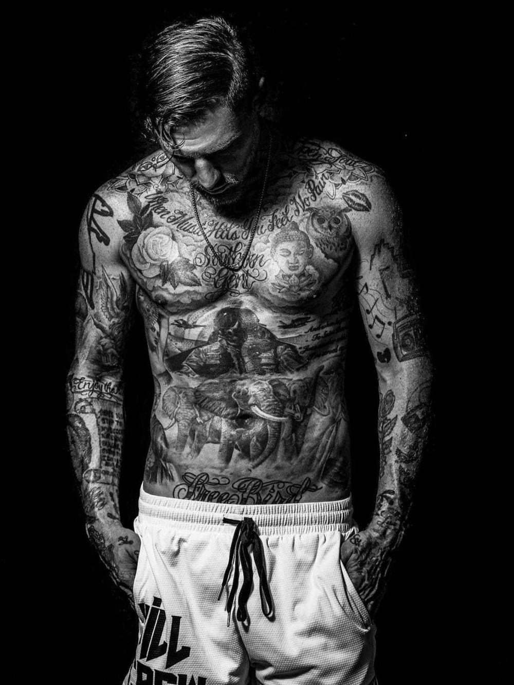 Men's Plus Size Drawstring Active Shorts - Trendsi - Flyclothing LLC