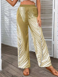 Printed Wide Leg Pants - Trendsi - Flyclothing LLC