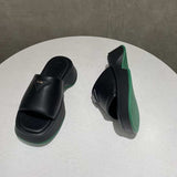 PU Leather Platform Sandals - Trendsi - Flyclothing LLC