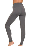 Zenana Premium Microfiber Wide Waistband Leggings - Trendsi - Flyclothing LLC