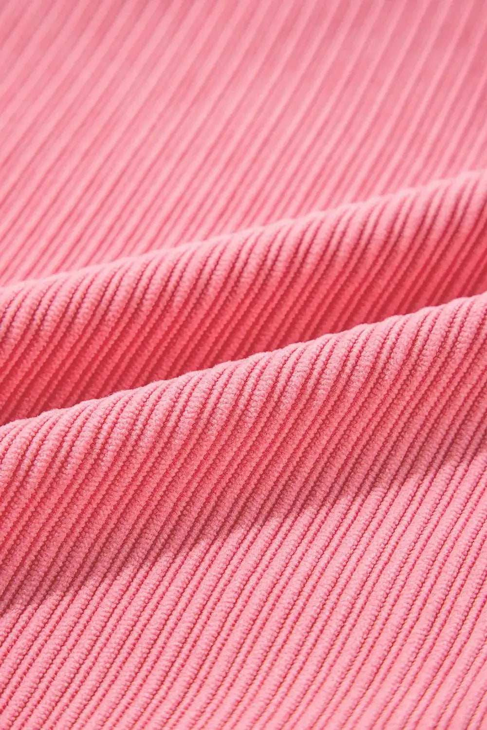 Collared Neck Long Sleeve Shirt - Trendsi - Flyclothing LLC