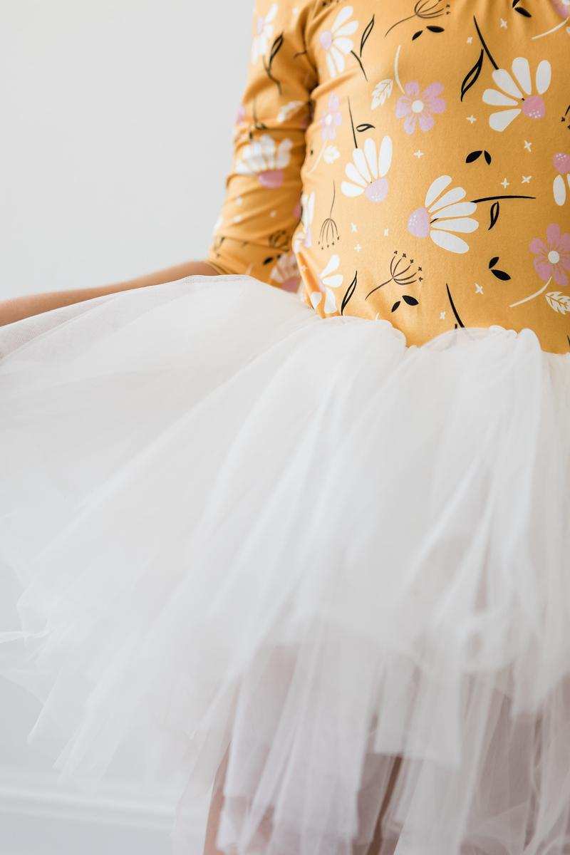 Dandelions in Fall 3/4 Tutu Leotard - Mila & Rose ® - Flyclothing LLC