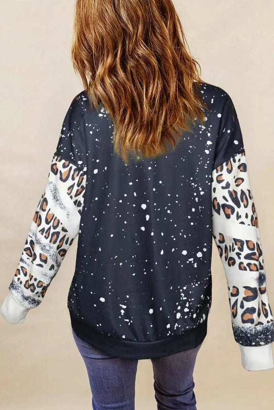 Pumpkin Graphic Long Sleeve Sweatshirt - Trendsi - Flyclothing LLC