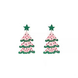 Christmas Tree Dangle Earrings - Trendsi - Flyclothing LLC