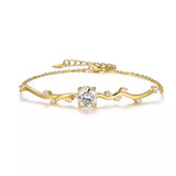 2 Carat Moissanite 925 Sterling Silver Bracelet - Trendsi - Flyclothing LLC