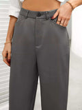 High Waist Wide Leg Pants - Trendsi - Flyclothing LLC