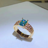 1 Carat Moissanite 925 Sterling Silver Ring - Trendsi - Flyclothing LLC