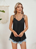 Florira Cutout Eyelet Tank - Trendsi - Flyclothing LLC