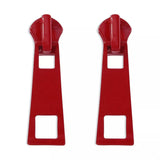 Colorful Zipper Drop Earrings - Trendsi - Flyclothing LLC