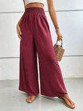 Perfee Wide Leg Pants with Pockets - Trendsi - Flyclothing LLC